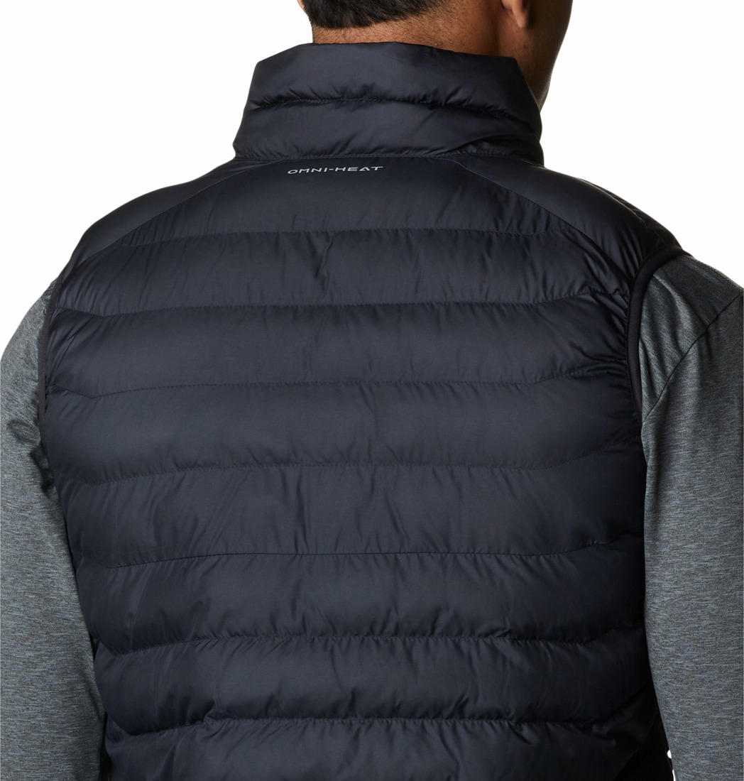 Columbia Men Black White Out Vest