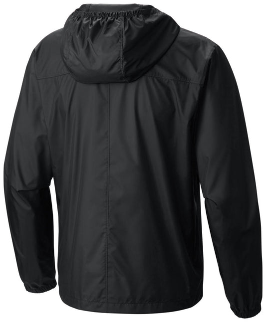 Columbia Men Black Flashback Windbreaker Pullover Rain Jacket