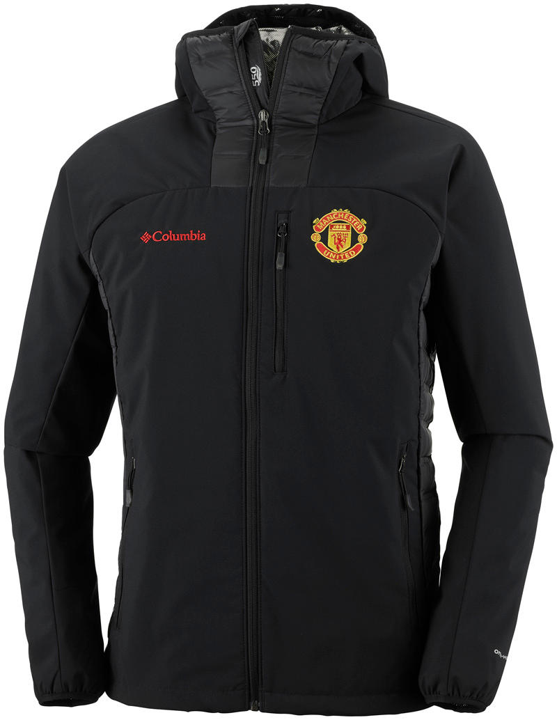 Columbia Men Black Dutch Hollow Hybrid Jacket