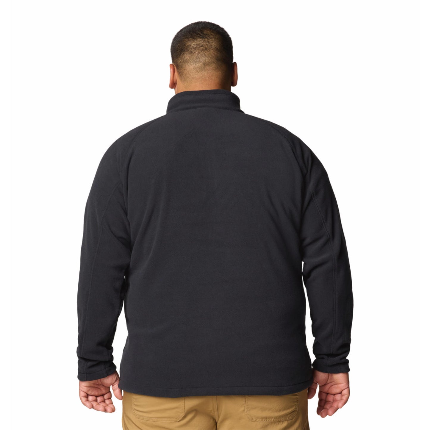 Columbia Men Black Fast Trek III Half Zip Fleece