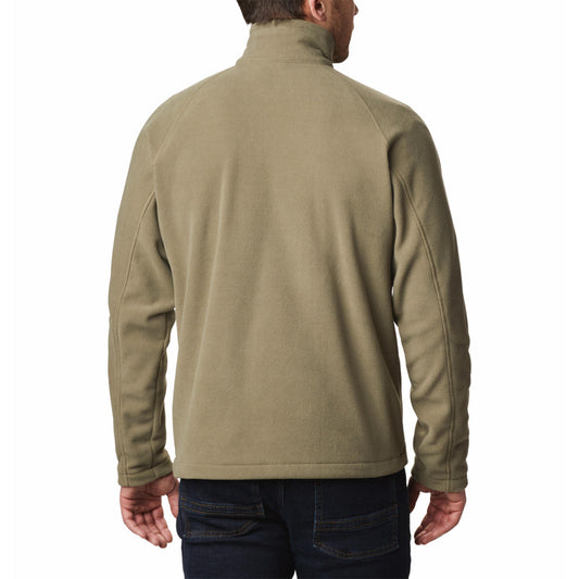 Columbia Men Green Fast Trek III Half Zip Fleece
