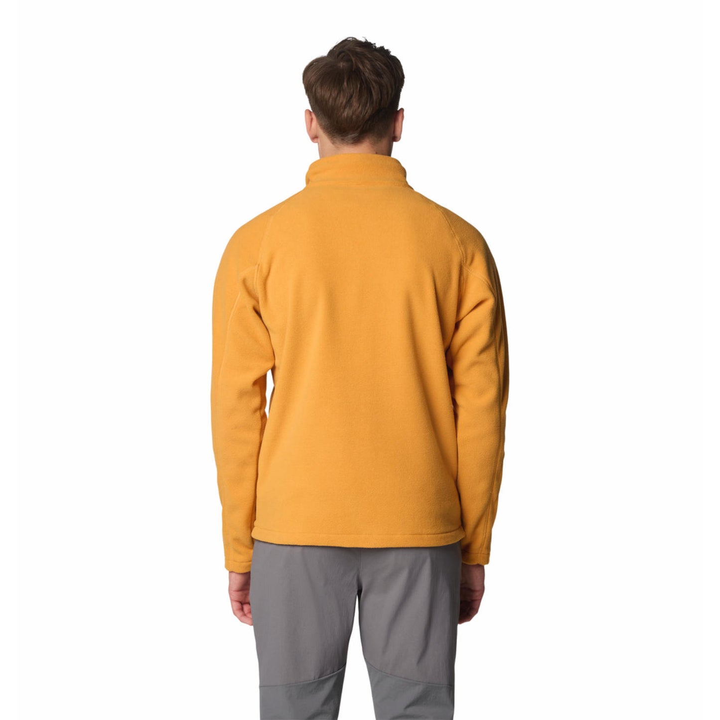 Columbia Men Orange Fast Trek III Half Zip Fleece