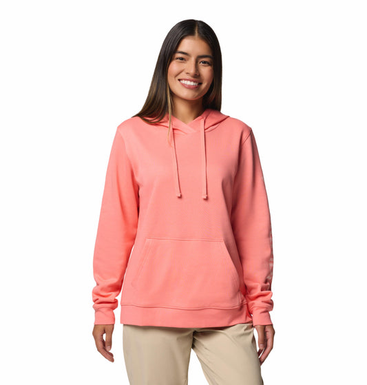 Columbia Womens Pink Beaumount Graphic Hoodie