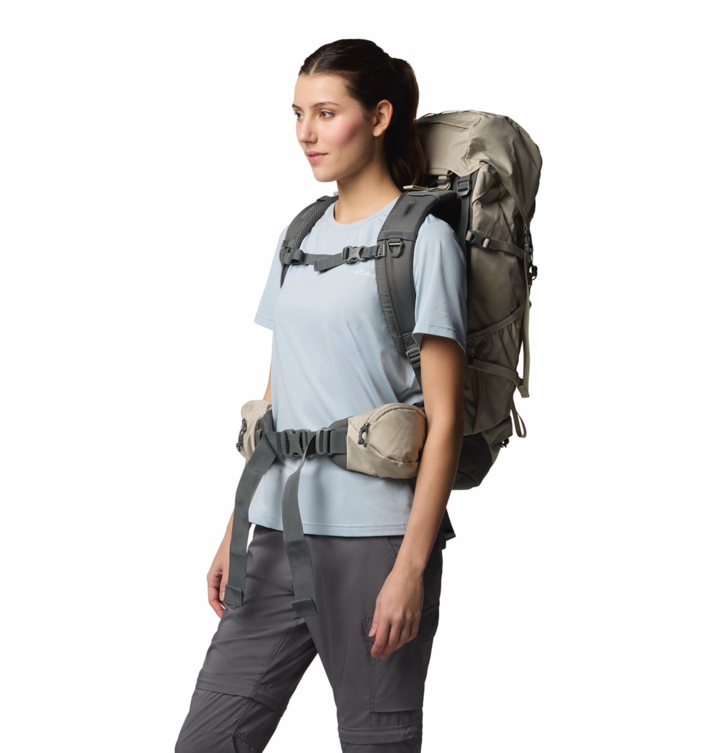 Columbia Unisex Beige Omni-Shield Wildwood Heights 45L+5L Backpack