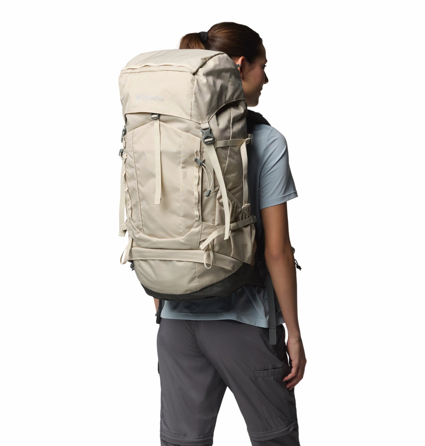 Columbia Unisex Beige Omni-Shield Wildwood Heights 45L+5L Backpack