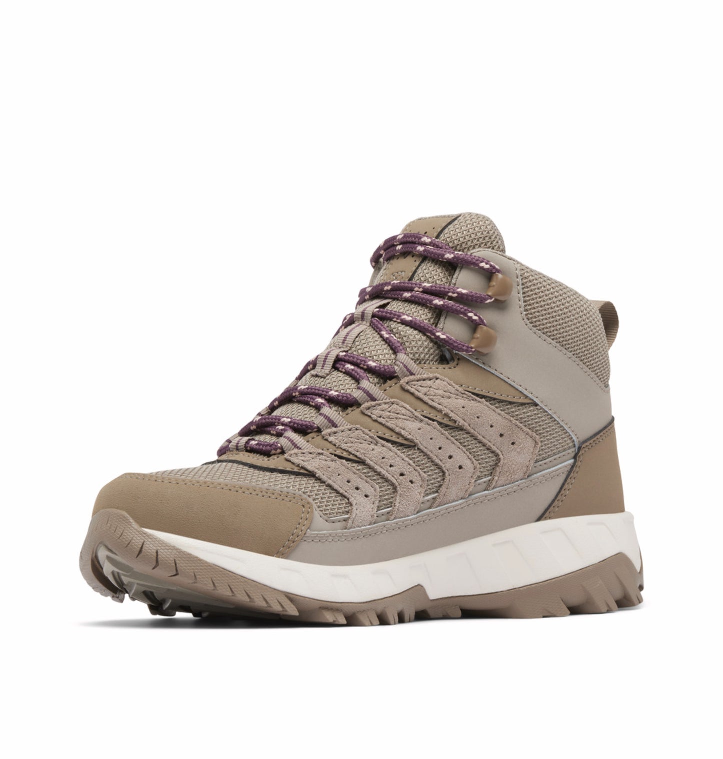 Columbia Women Brown OmniGrip Strata Trail Waterproof Hiking and Trekking Shoes