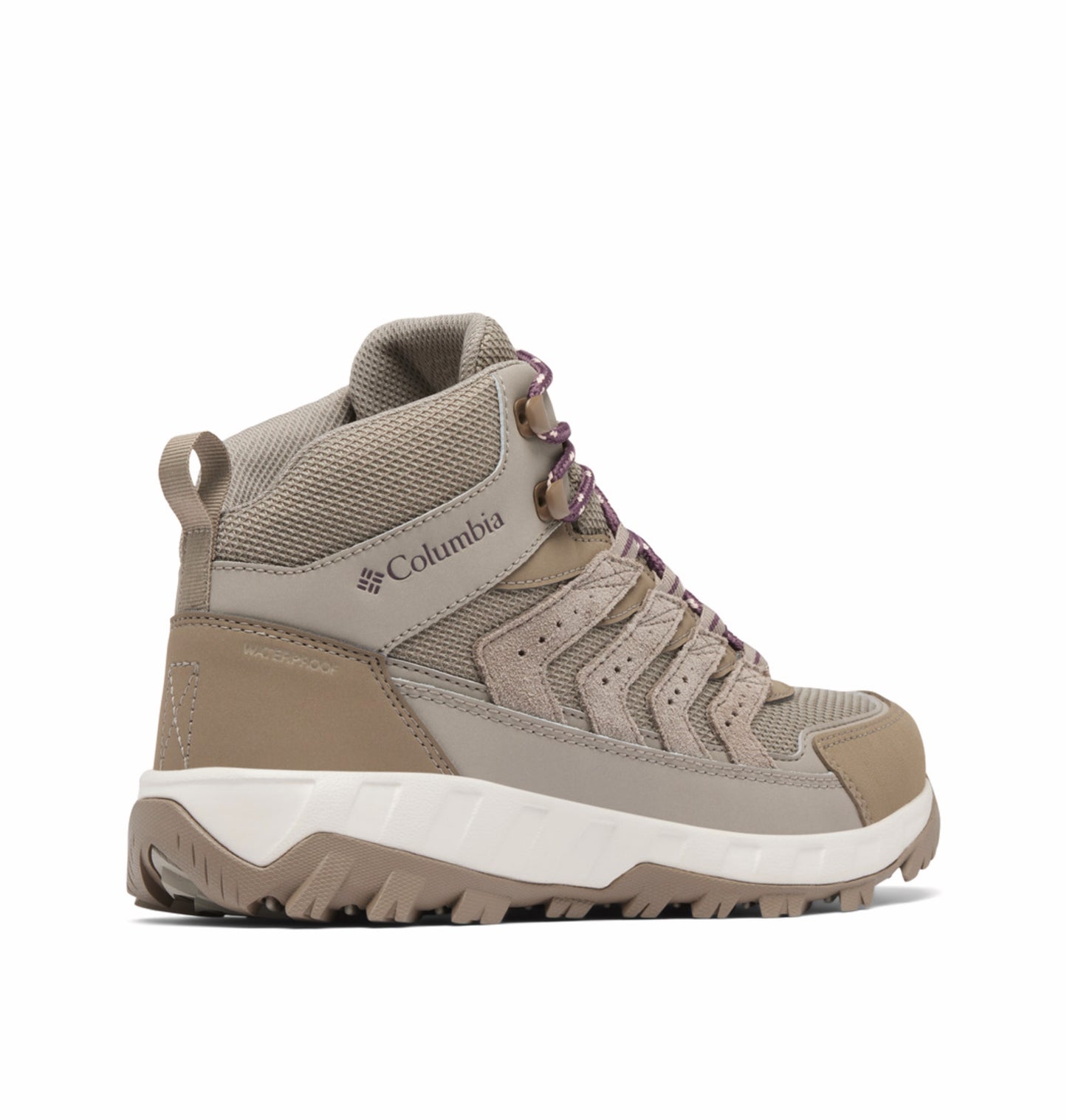 Columbia Women Brown OmniGrip Strata Trail Waterproof Hiking and Trekking Shoes