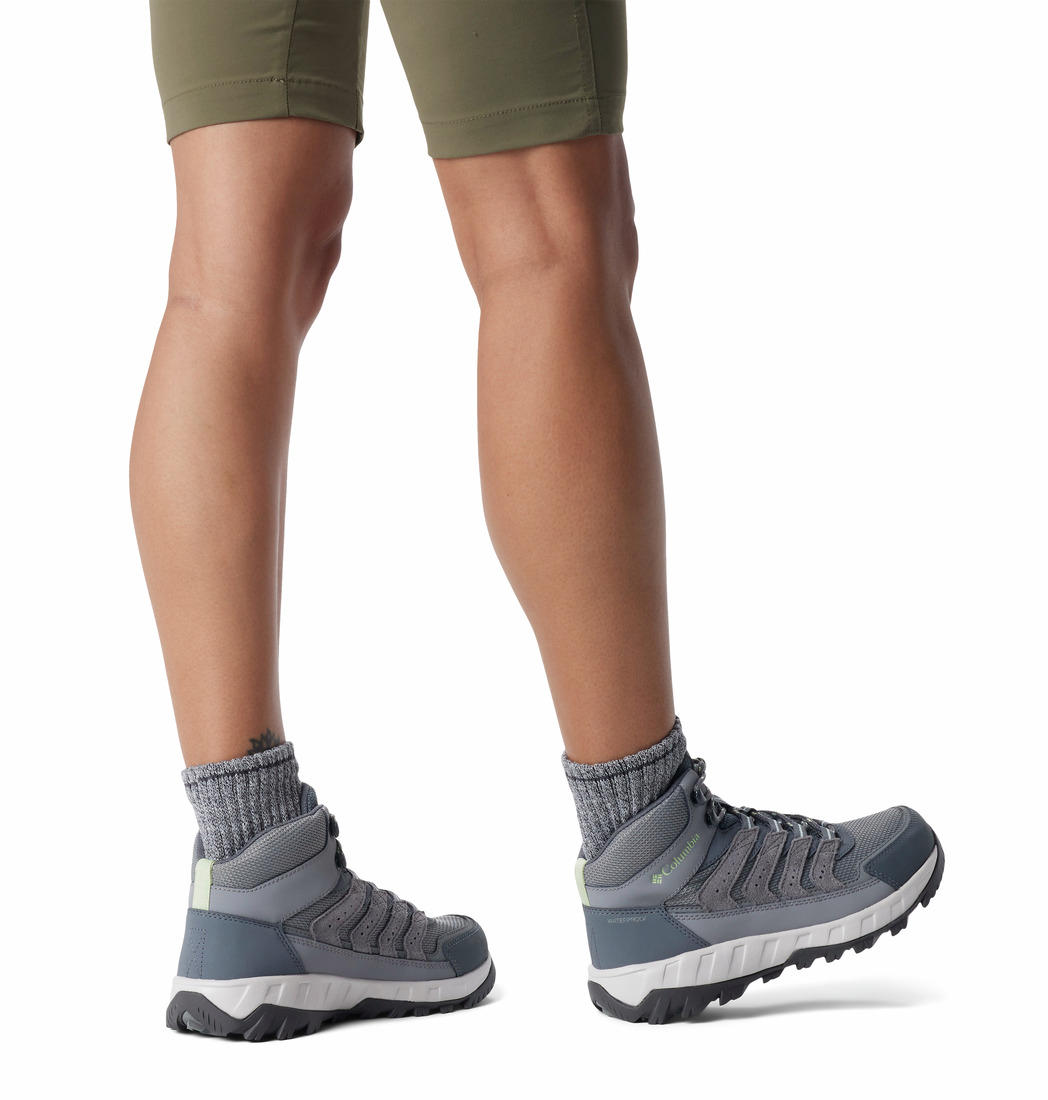 Columbia Women Grey STRATA TRAIL MID WP