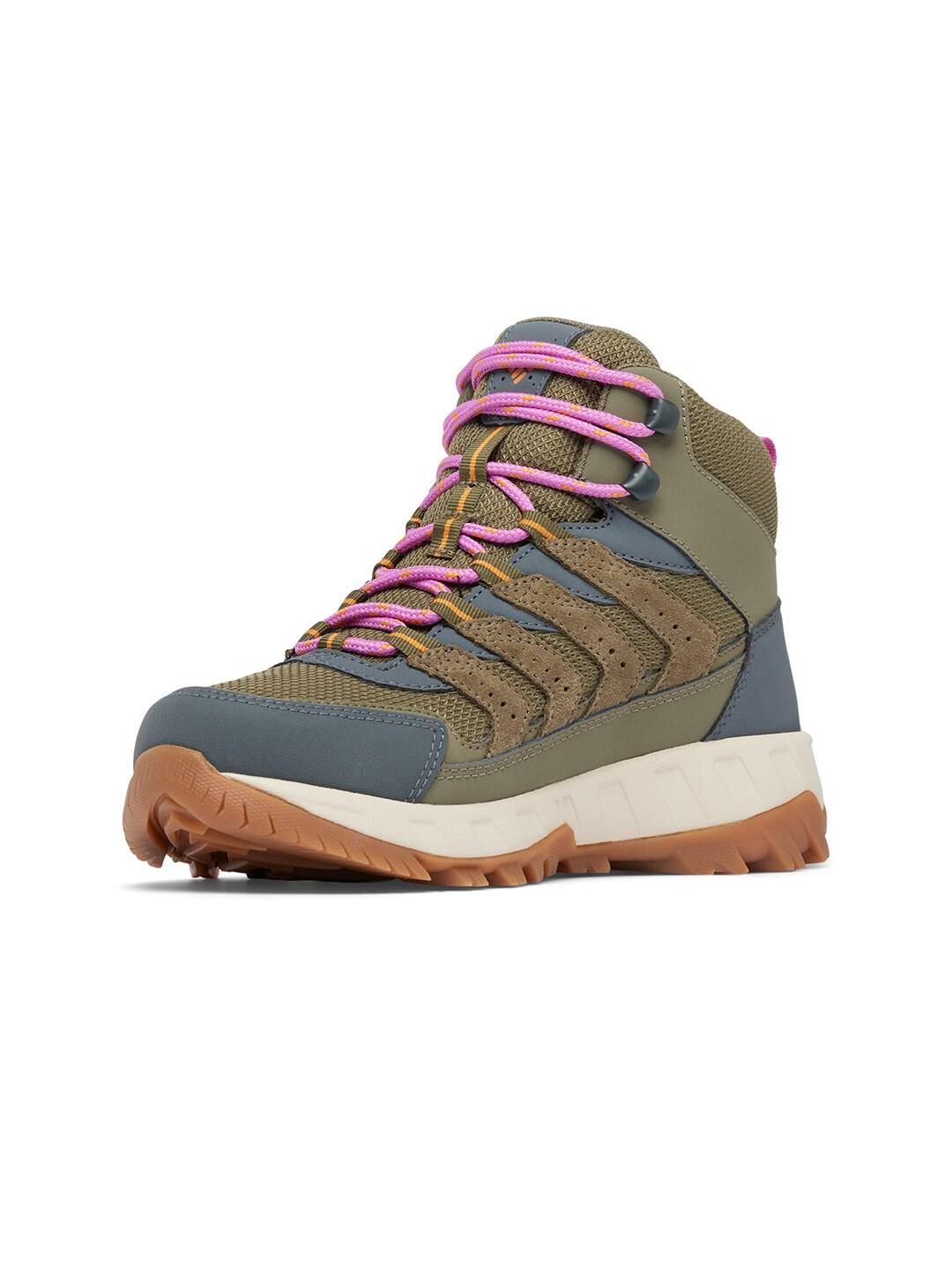 Columbia Women Green STRATA TRAIL MID WP