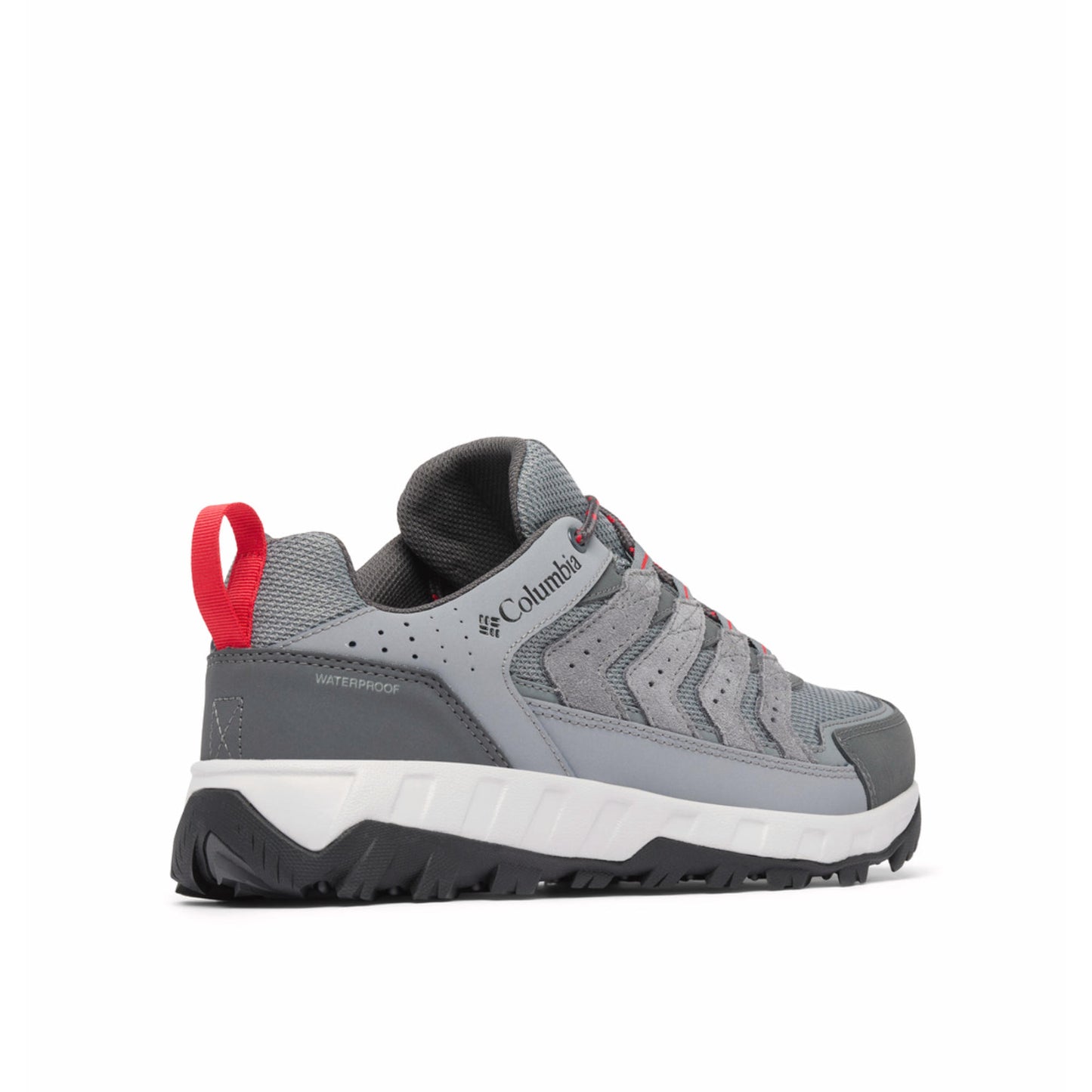 Columbia Mens Grey Strata Trail Low Waterproof Shoes