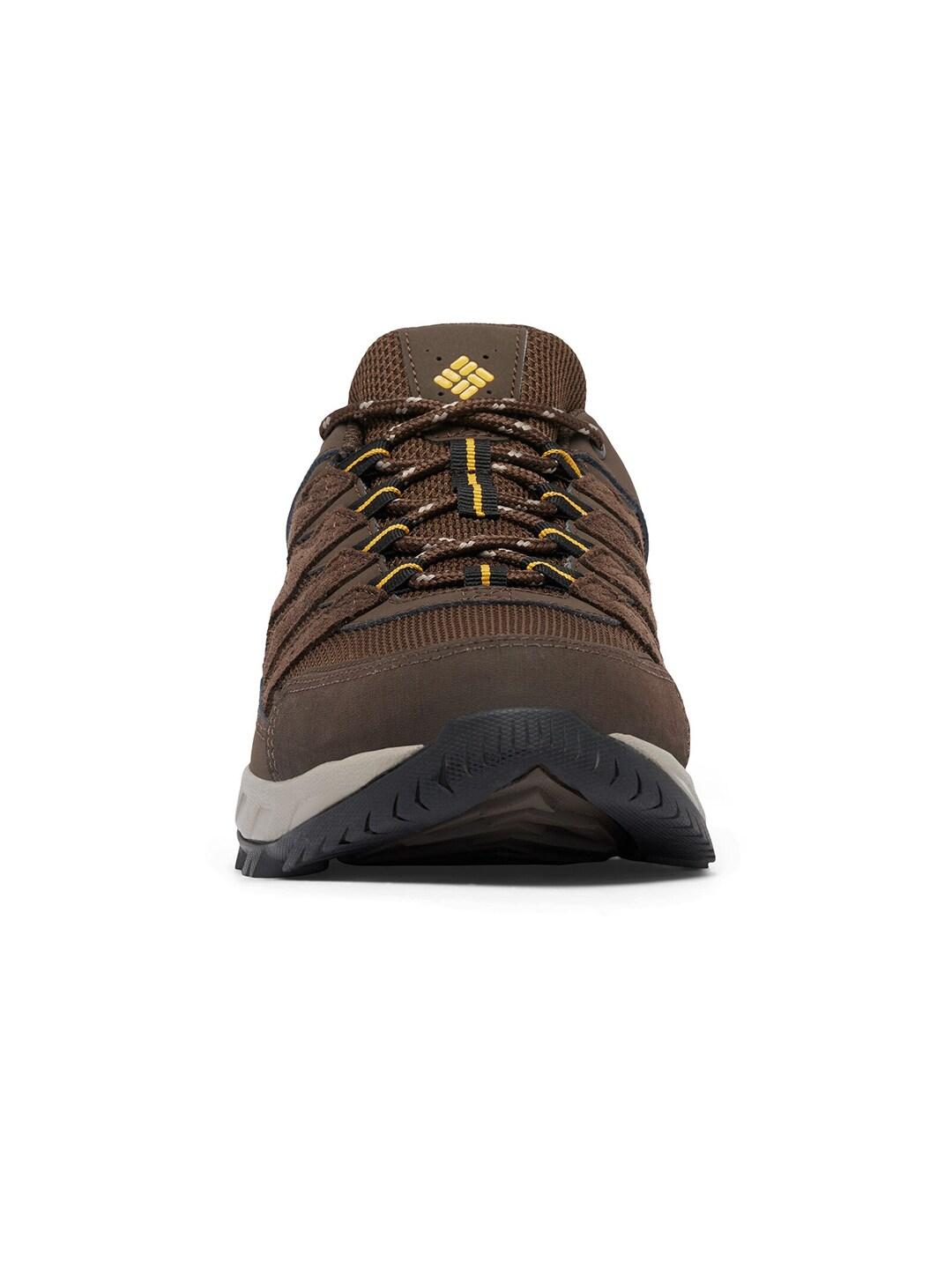 Columbia Men Brown STRATA TRAIL LOW WP