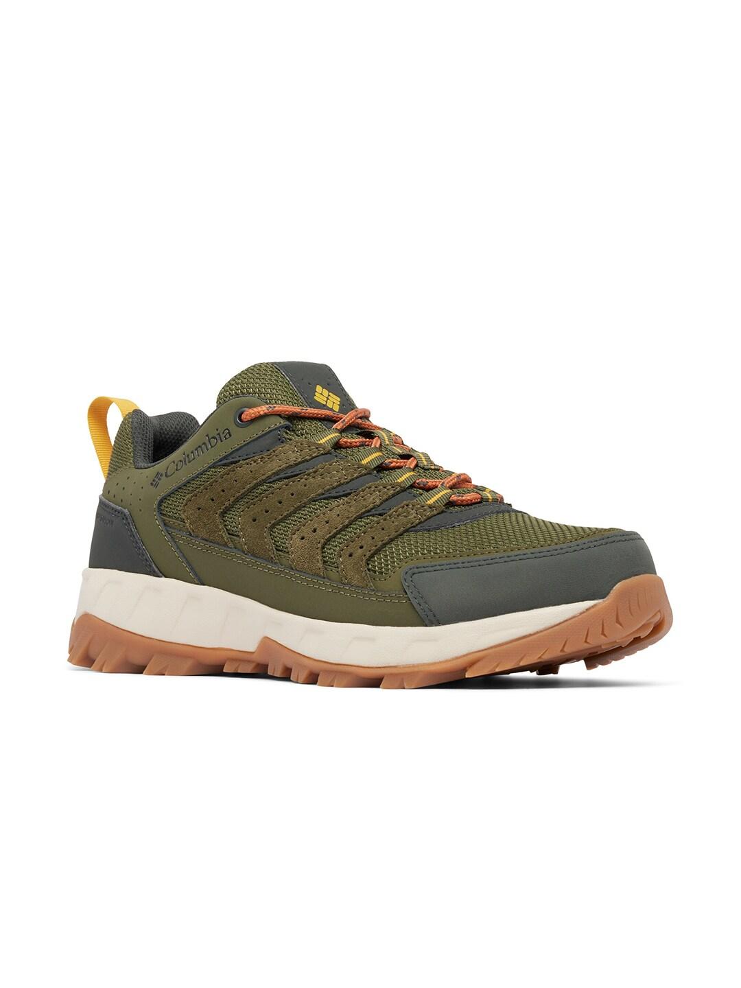 Columbia Men Green STRATA TRAIL LOW WP