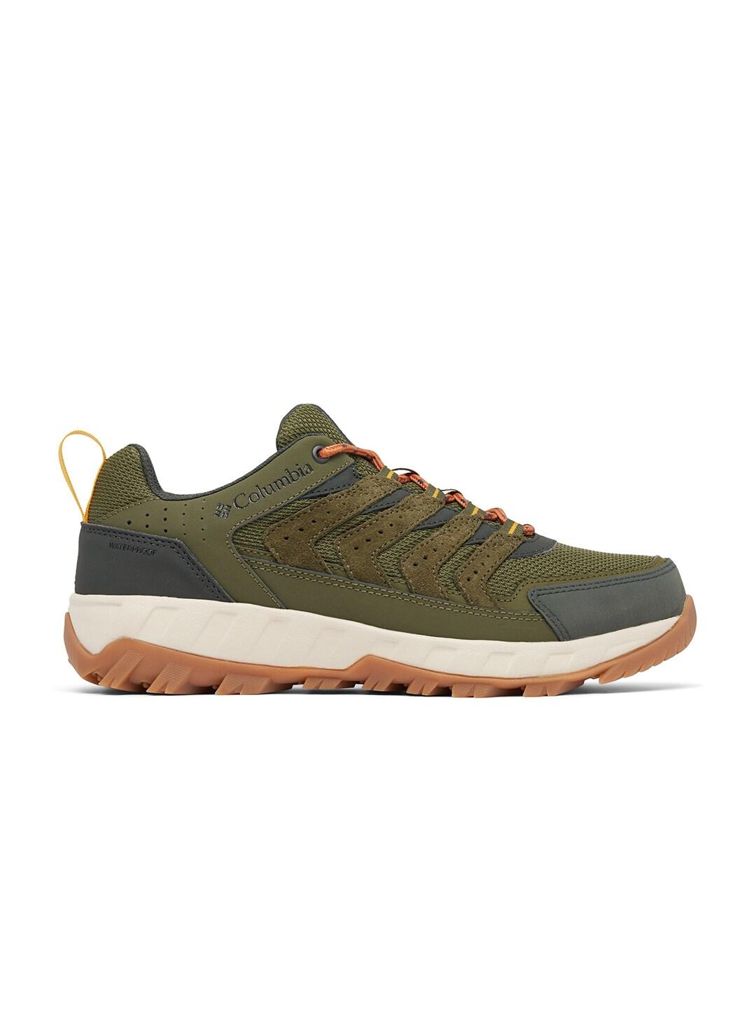 Columbia Men Green STRATA TRAIL LOW WP