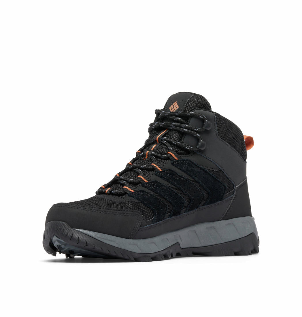 Columbia Men Black STRATA TRAIL MID WP