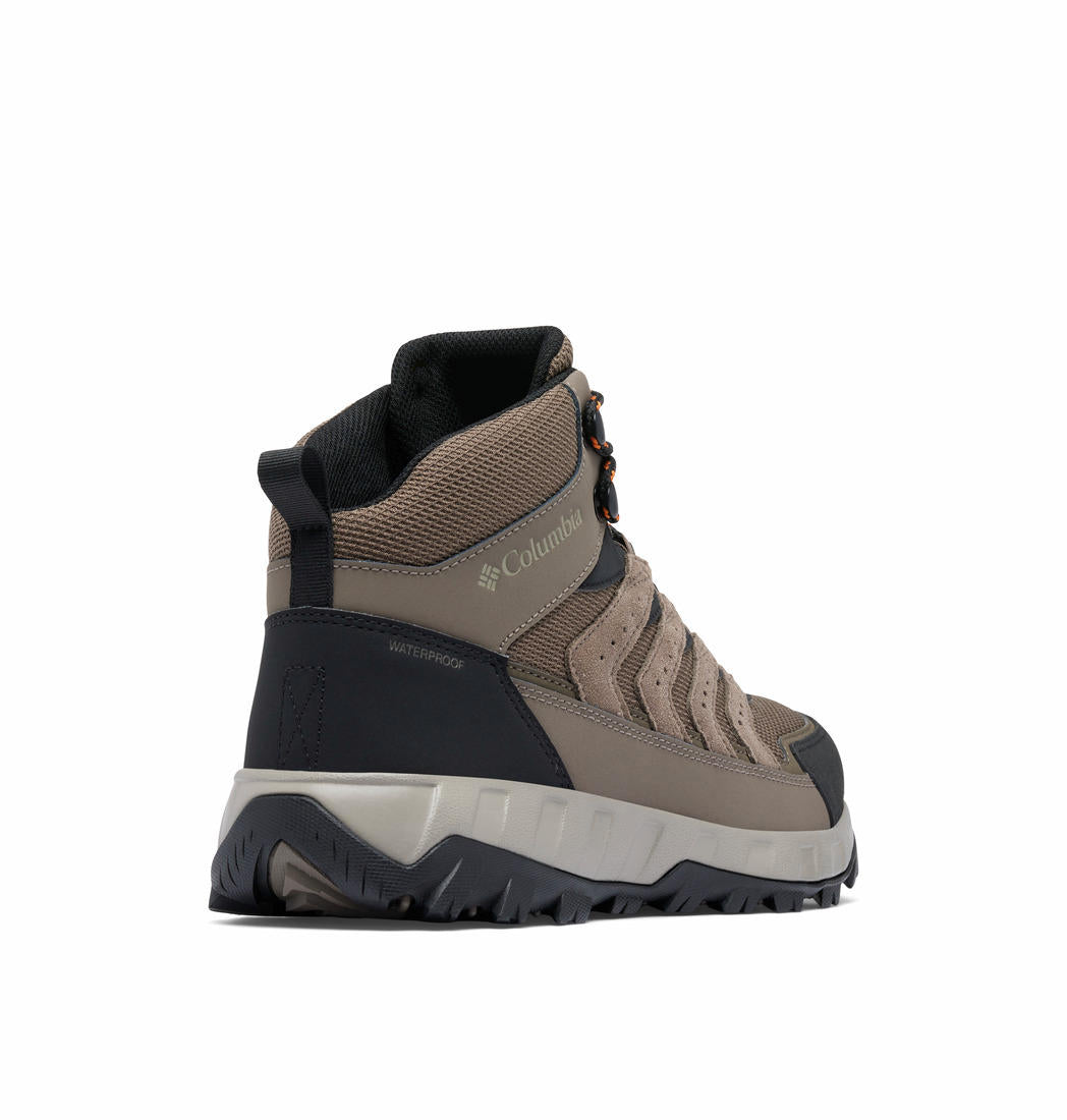 Columbia Mens Brown STRATA TRAIL MID WP