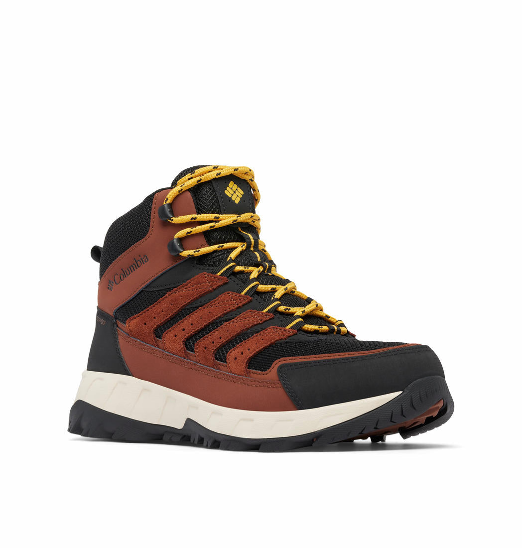 Columbia Men Brown STRATA TRAIL MID WP